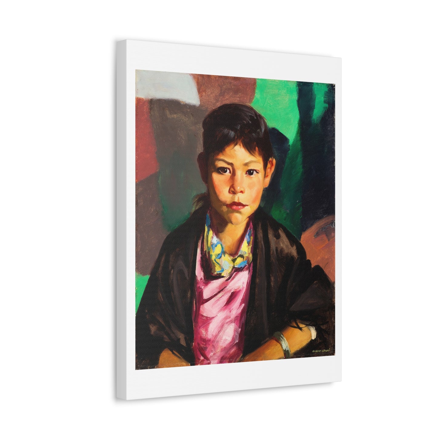 Pepita (1917) by Robert Henrie, from the Original, Art Print on Canvas