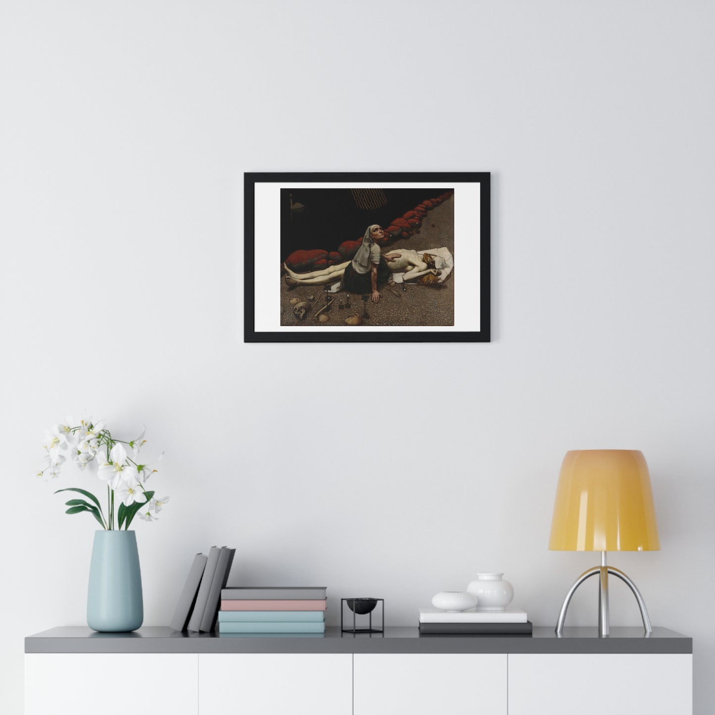 Lemminkäinen's Mother (189) by Akseli Gallen-Kallela, from the Original, Framed Art Print