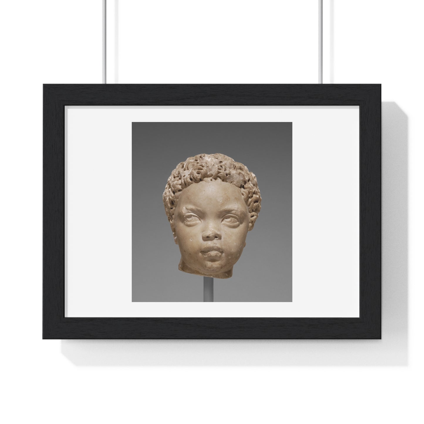 Ancient Roman Portrait of a Child (AD 150-200) Unknown Artist, Framed Print