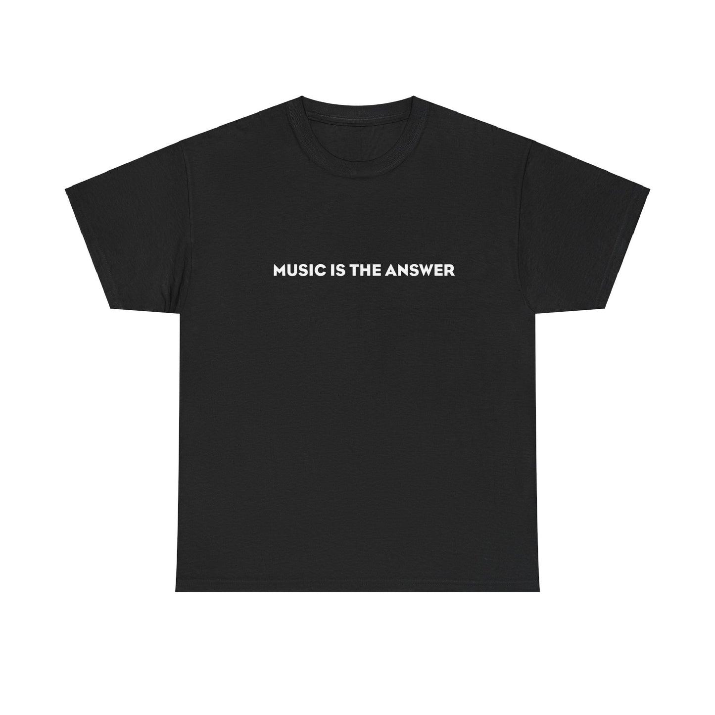 Music Is The Answer, Heavy Cotton T-Shirt