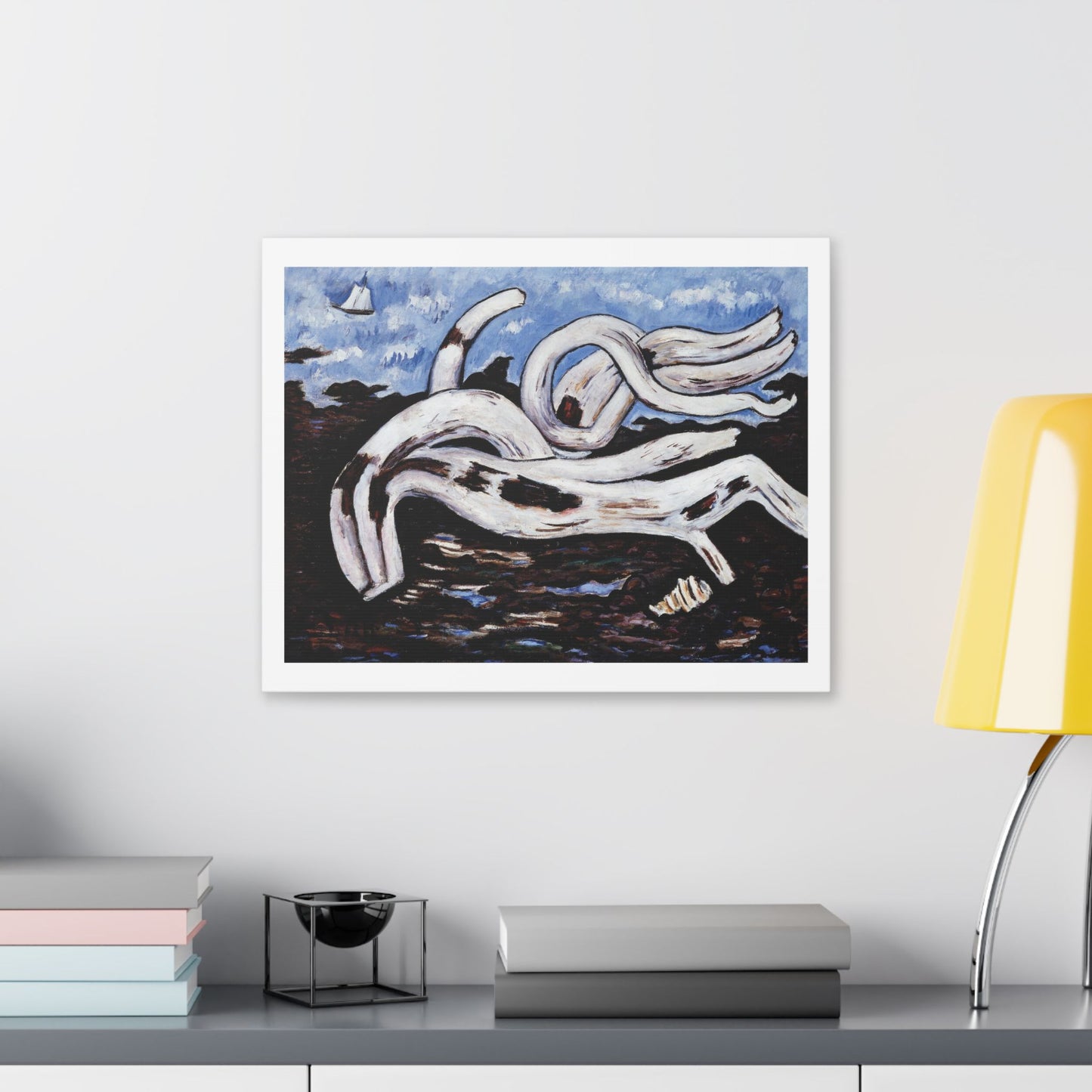 Driftwood on the Bagaduce (1939-1940) by Marsden Hartley, from the Original, Canvas Art Print