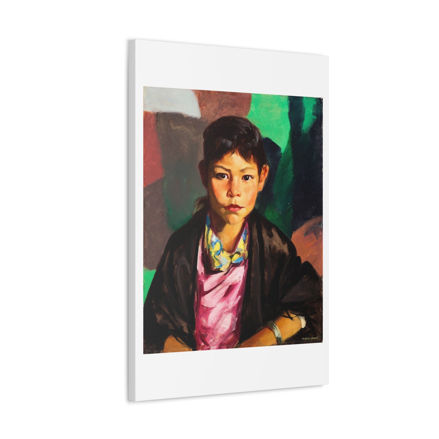Pepita (1917) by Robert Henrie, from the Original, Art Print on Canvas