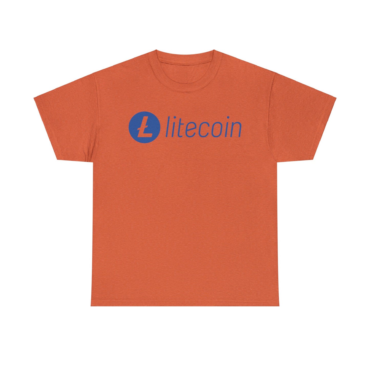 Litecoin Foundation #LTC Crypto Unisex Heavy Cotton T-Shirt