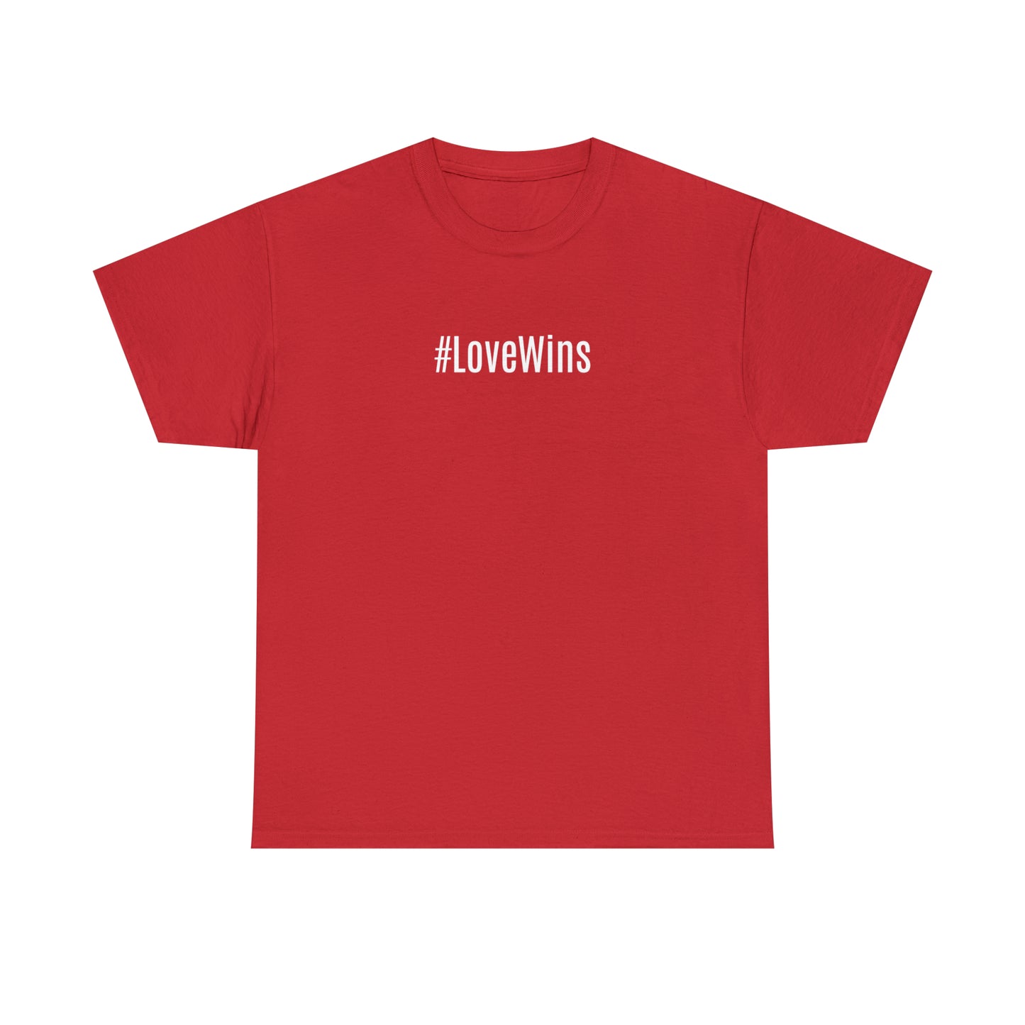 Love Wins #LoveWins Cotton T-Shirt
