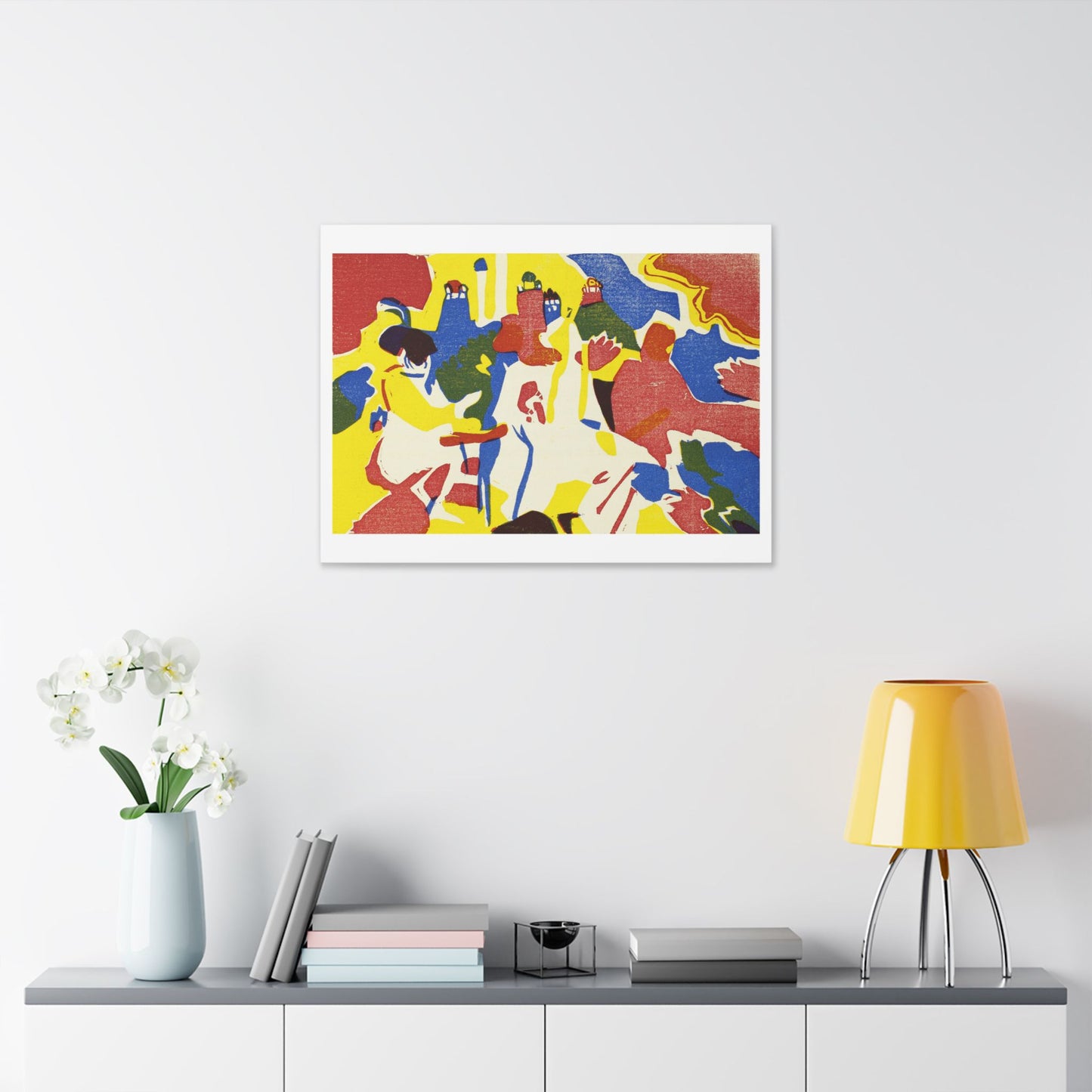 Klänge (1913) by Wassily Kandinsky, from the Original, Canvas Art Print