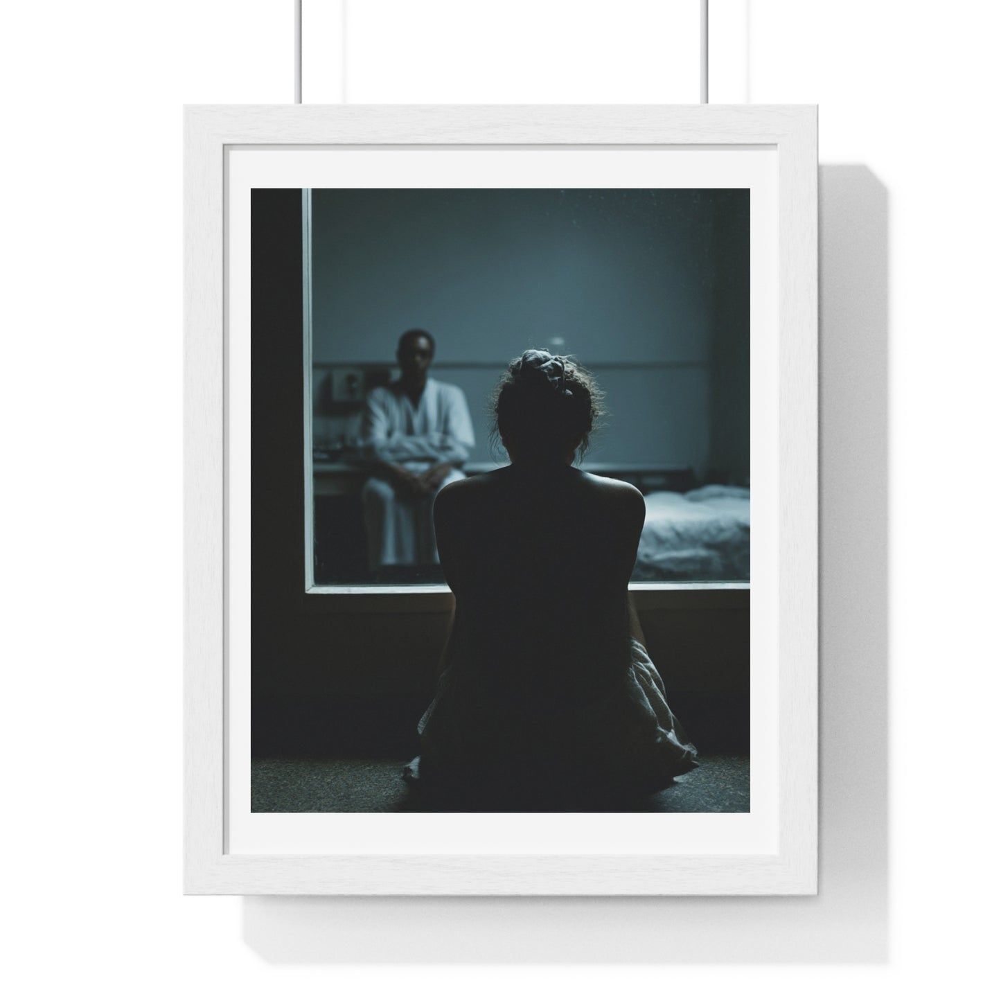 Raw Art IV 'Designed by AI' Framed Art Print