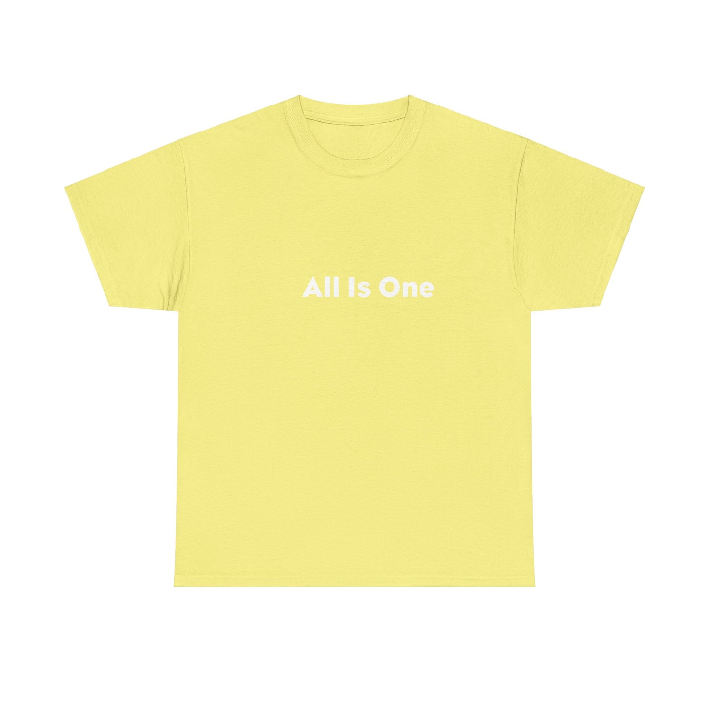 All Is One, Cotton T-Shirt