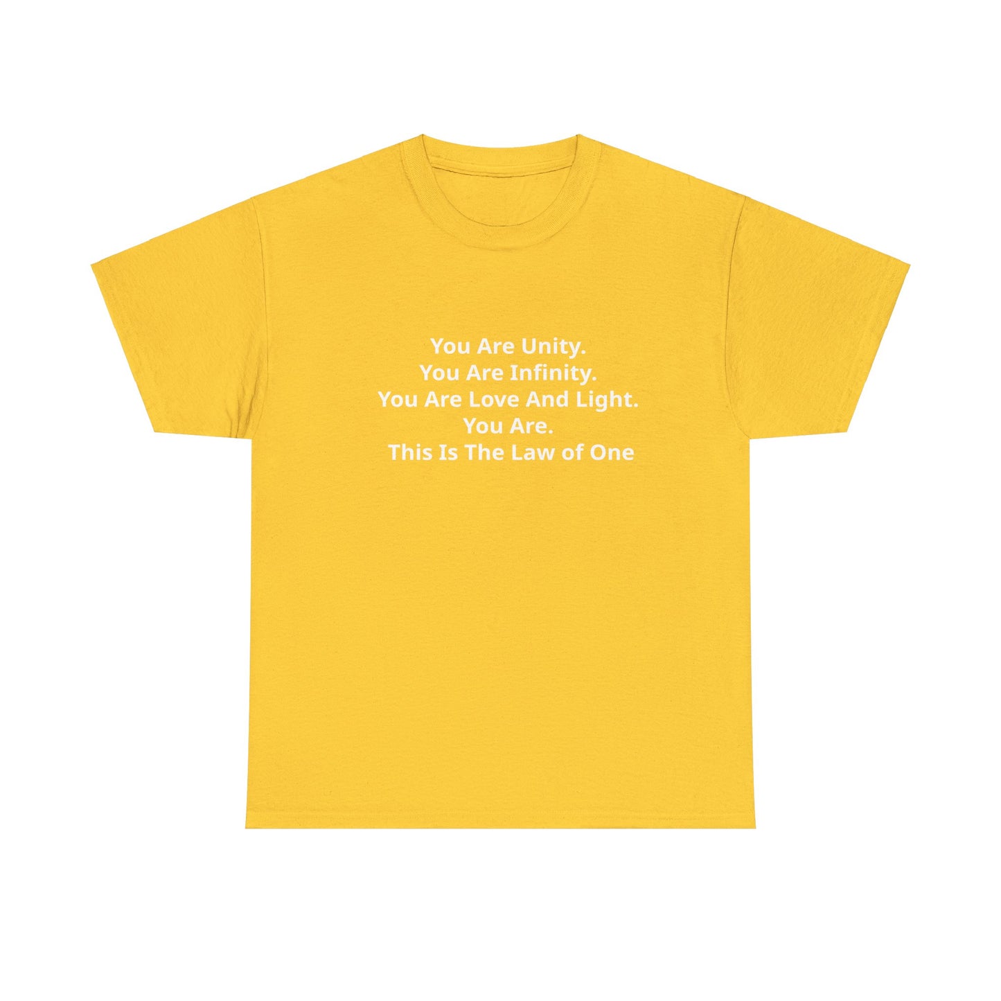 You Are Unity, You Are Infinity, You Are Love And Light, You Are, This Is The Law of One T-Shirt