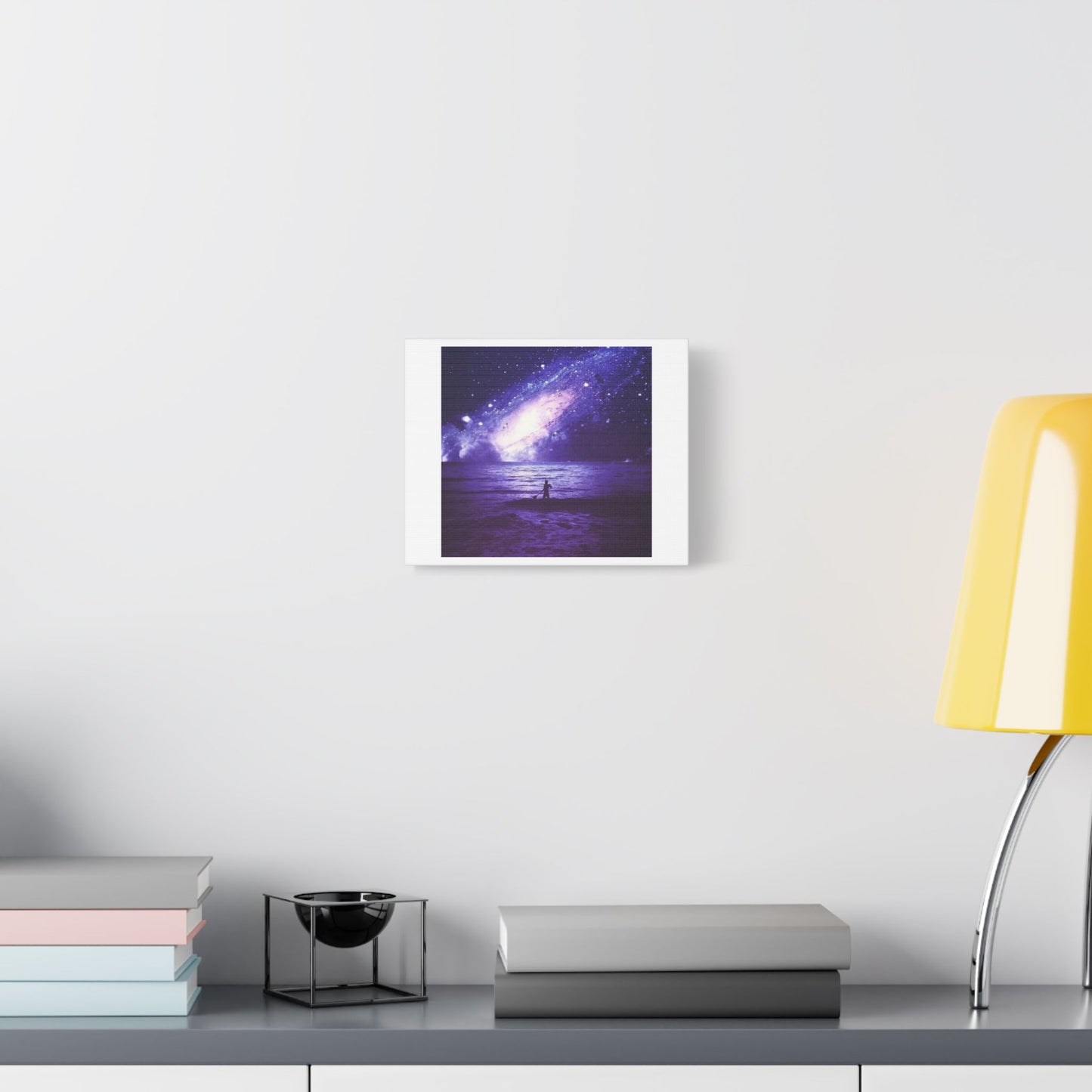 Standing on the Edge of Time III, Photorealistic Art 'Designed by AI', Print on Canvas