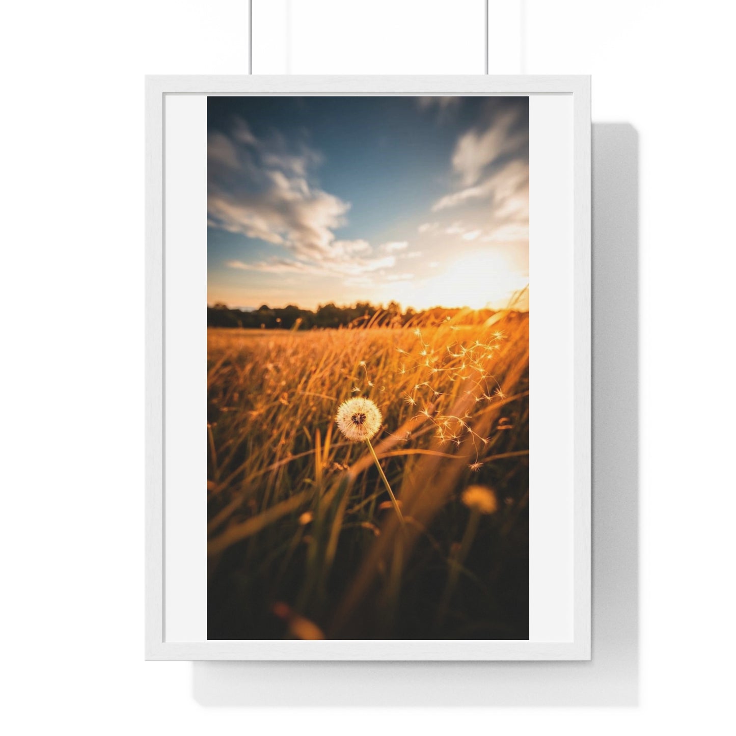 Divine Moment 'Designed by AI' Framed Art Print