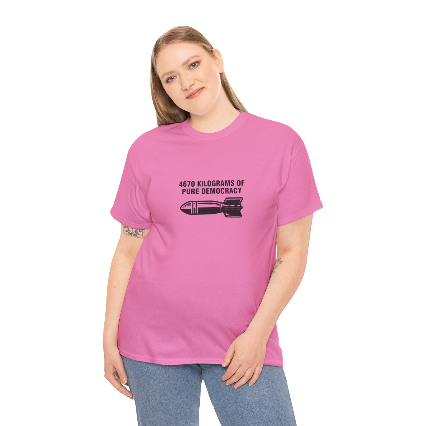 4670 Kilograms of Pure Democracy, Anti-War T-Shirt