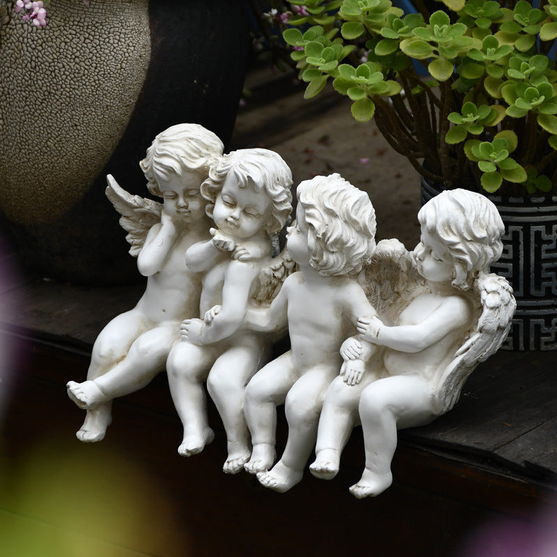 Cherubs Figurine, Sculpture Handicraft