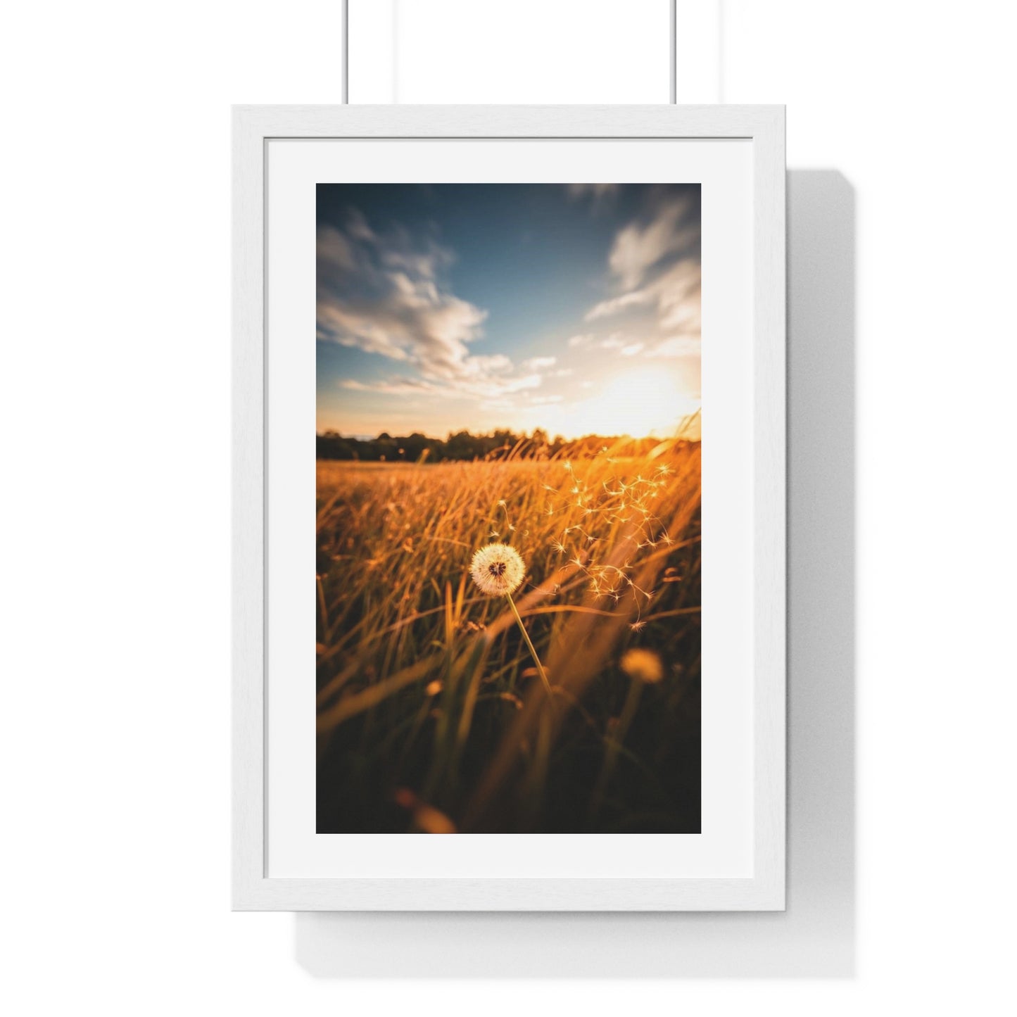 Divine Moment 'Designed by AI' Framed Art Print