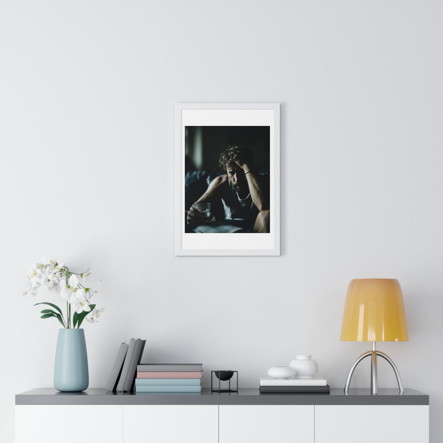 Raw Art 'Designed by AI' Framed Art Print