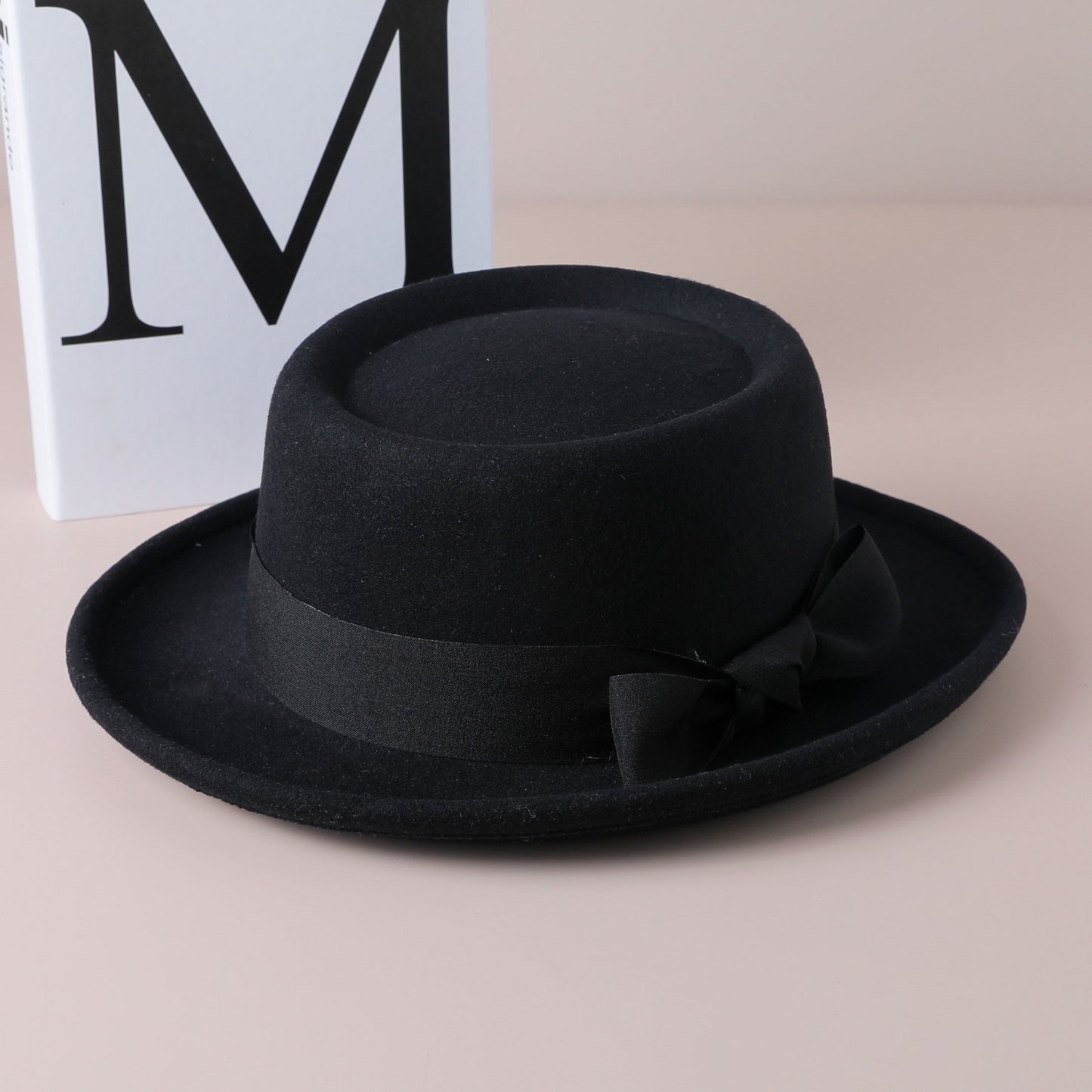 Vintage Bow British-Style Women's Fashion Top Hat