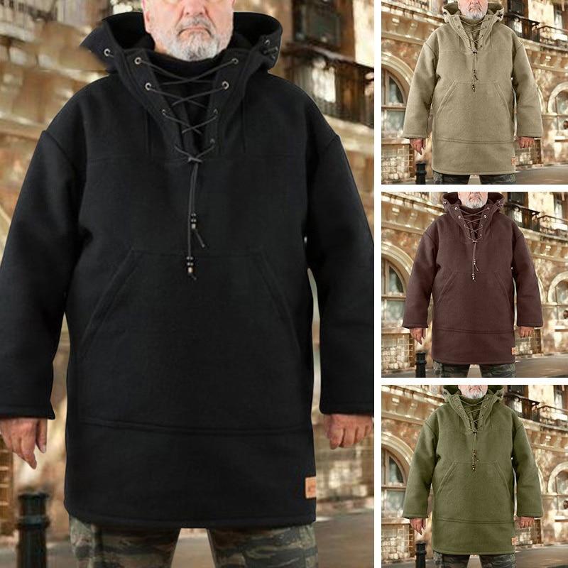 Boreal Windrak-Style Anorak Thick Woollen Hooded Jacket