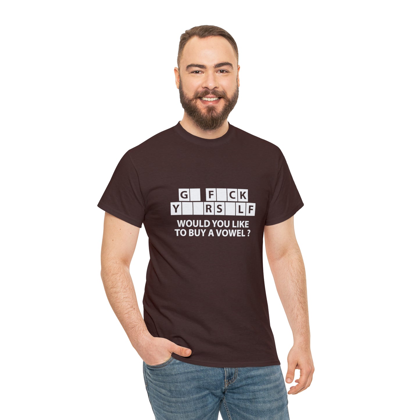 Would You Like To Buy a Vowel? Sarcastic Funny T-Shirt