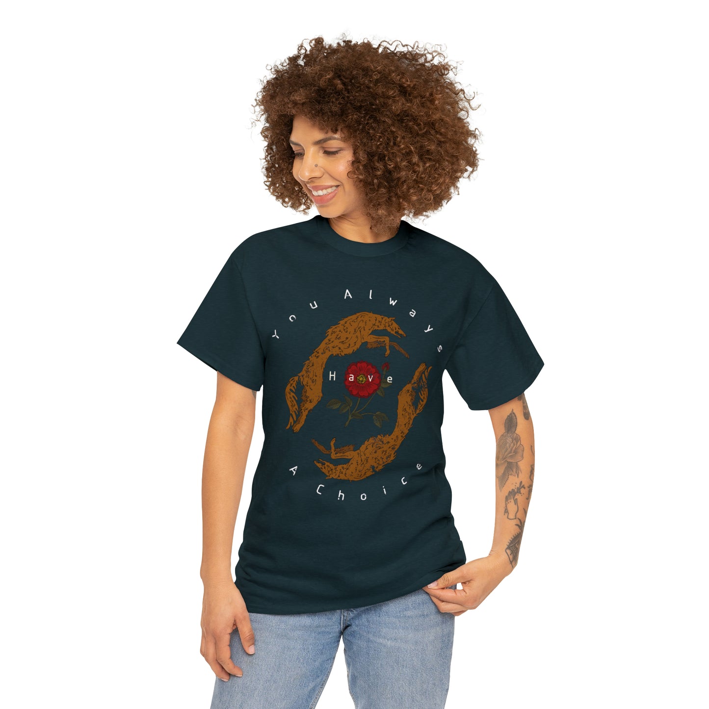 You Always Have a Choice, Two Dogs Design T-Shirt