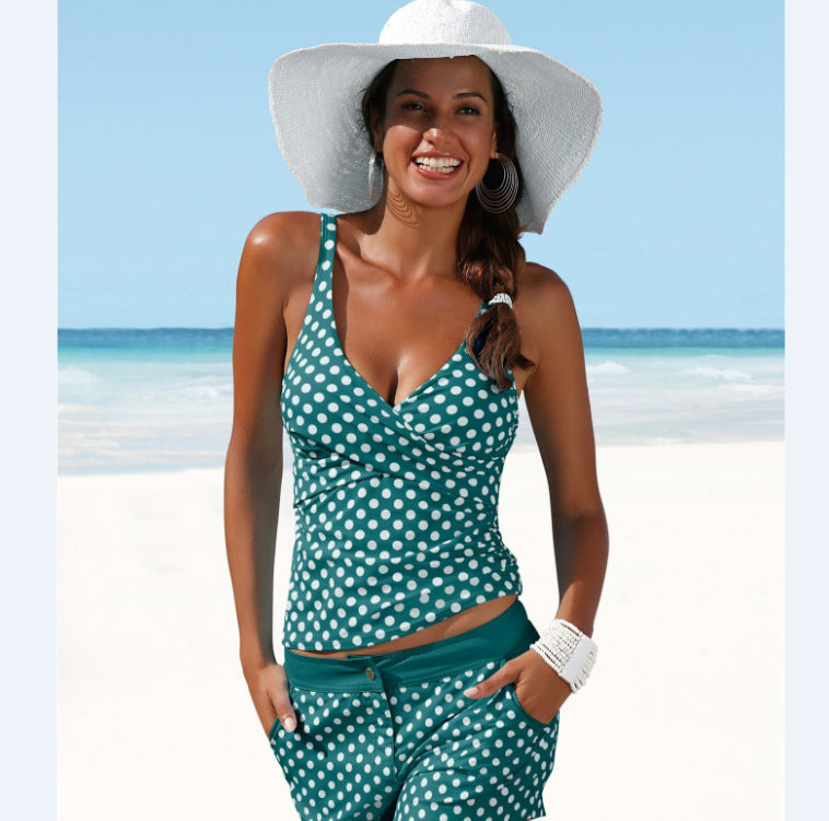 Women's Polka Dot Swimwear Two-Piece