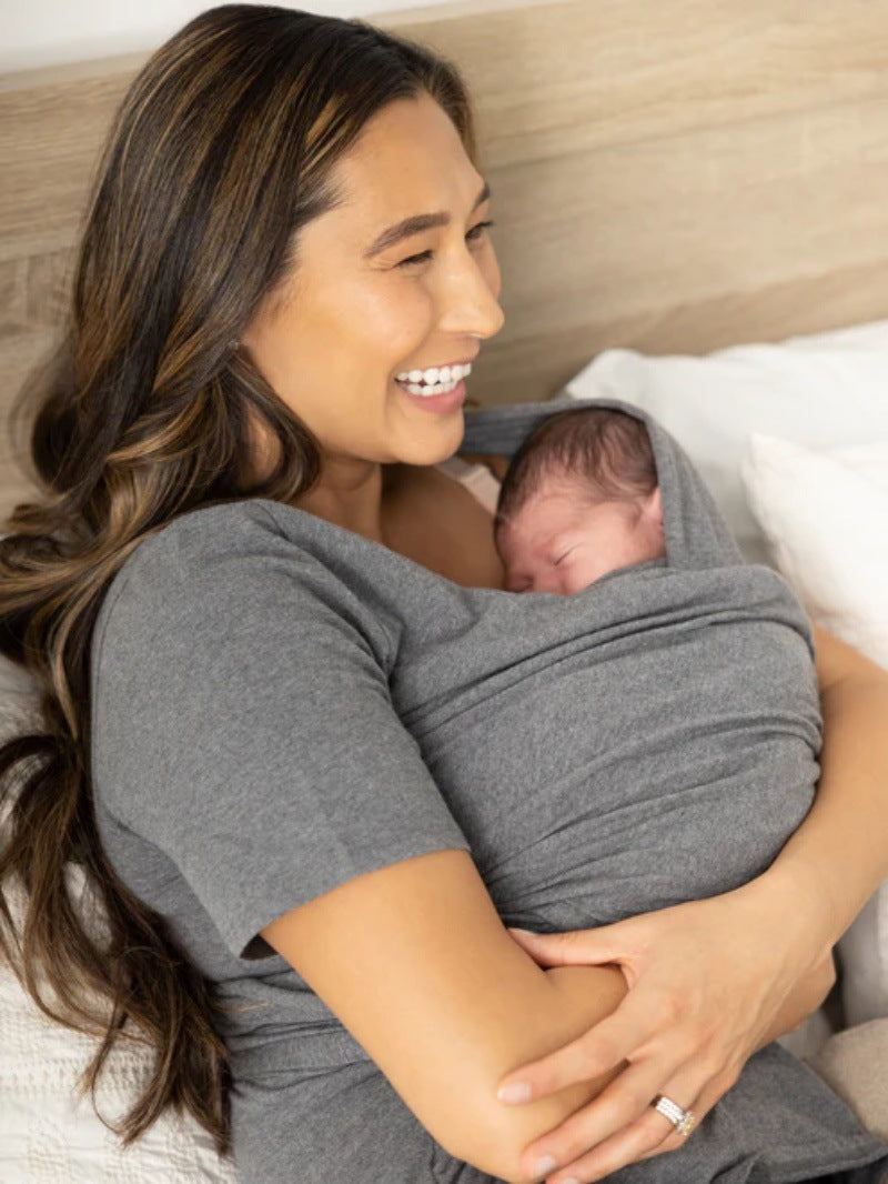 Summer Mother and Child Short-Sleeve Postpartum Nursing Top