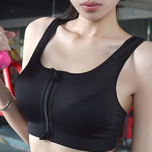 Women's Padded Four Seasons Sports Bra, Neon Colours
