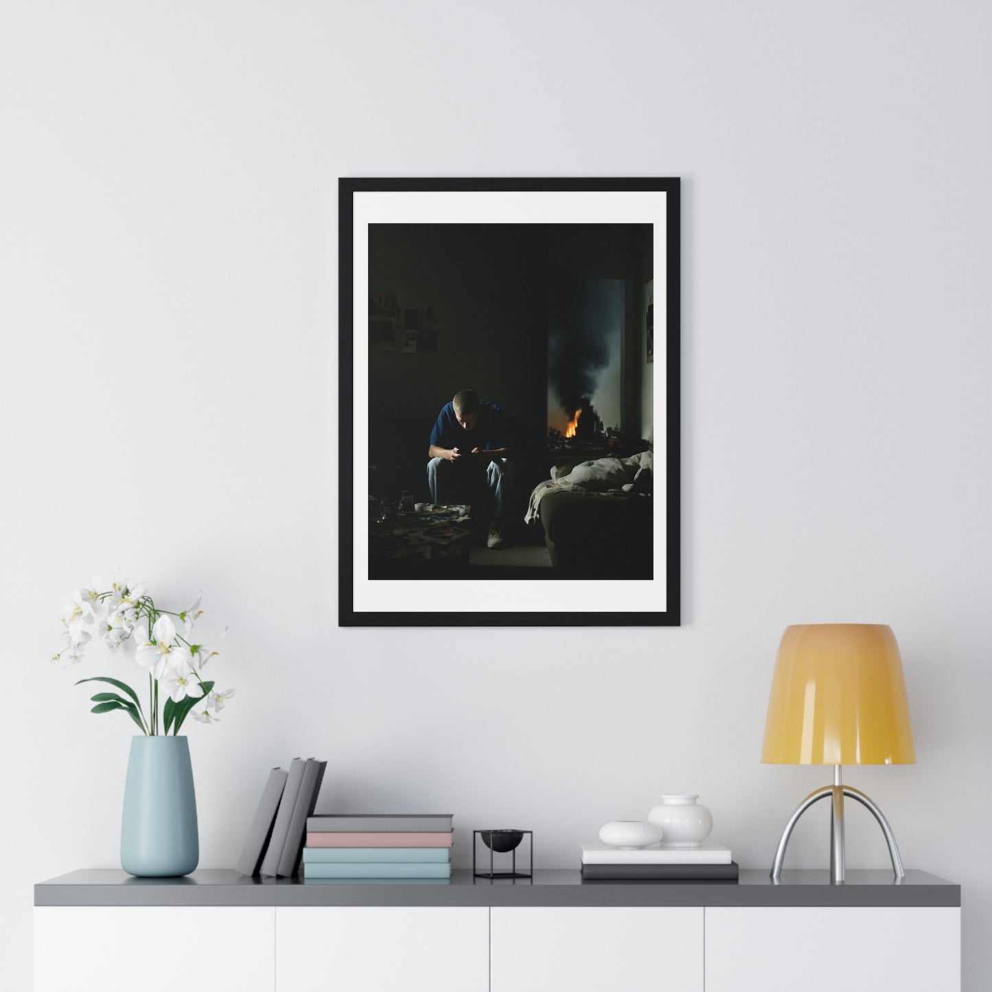 Raw Art II 'Designed by AI' Framed Art Print