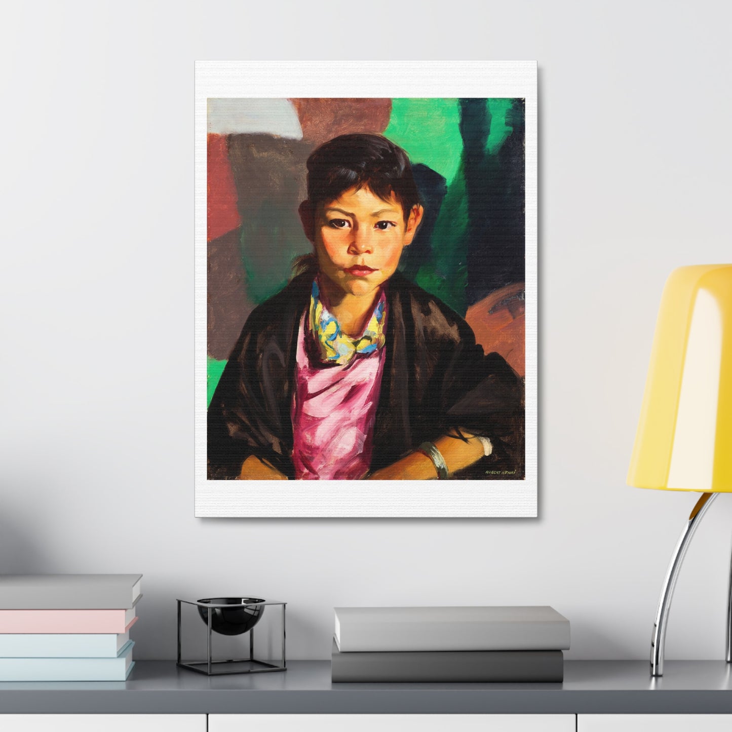 Pepita (1917) by Robert Henrie, from the Original, Art Print on Canvas
