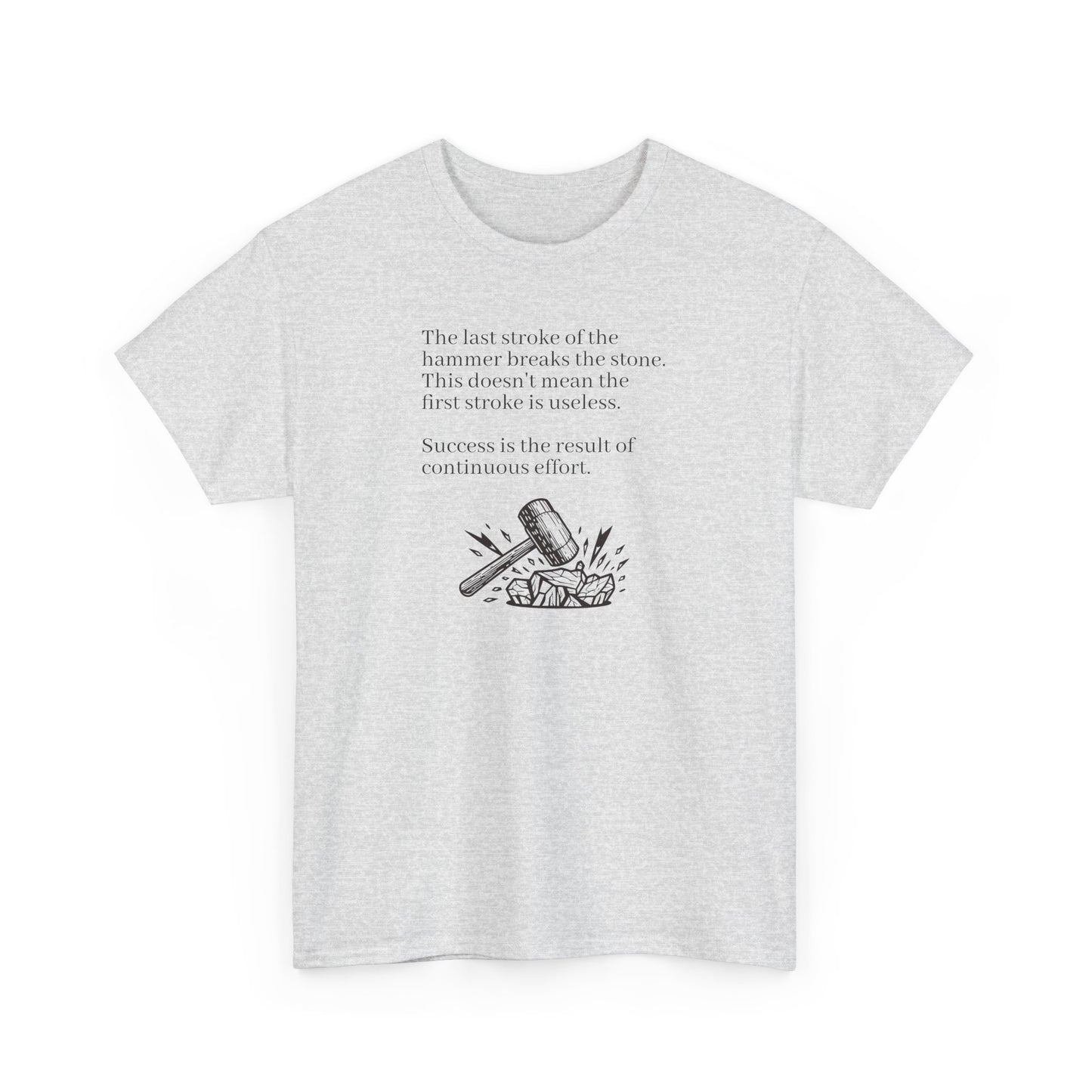 Success is the Result of Continuous Effort, Positive Vibes T-Shirt