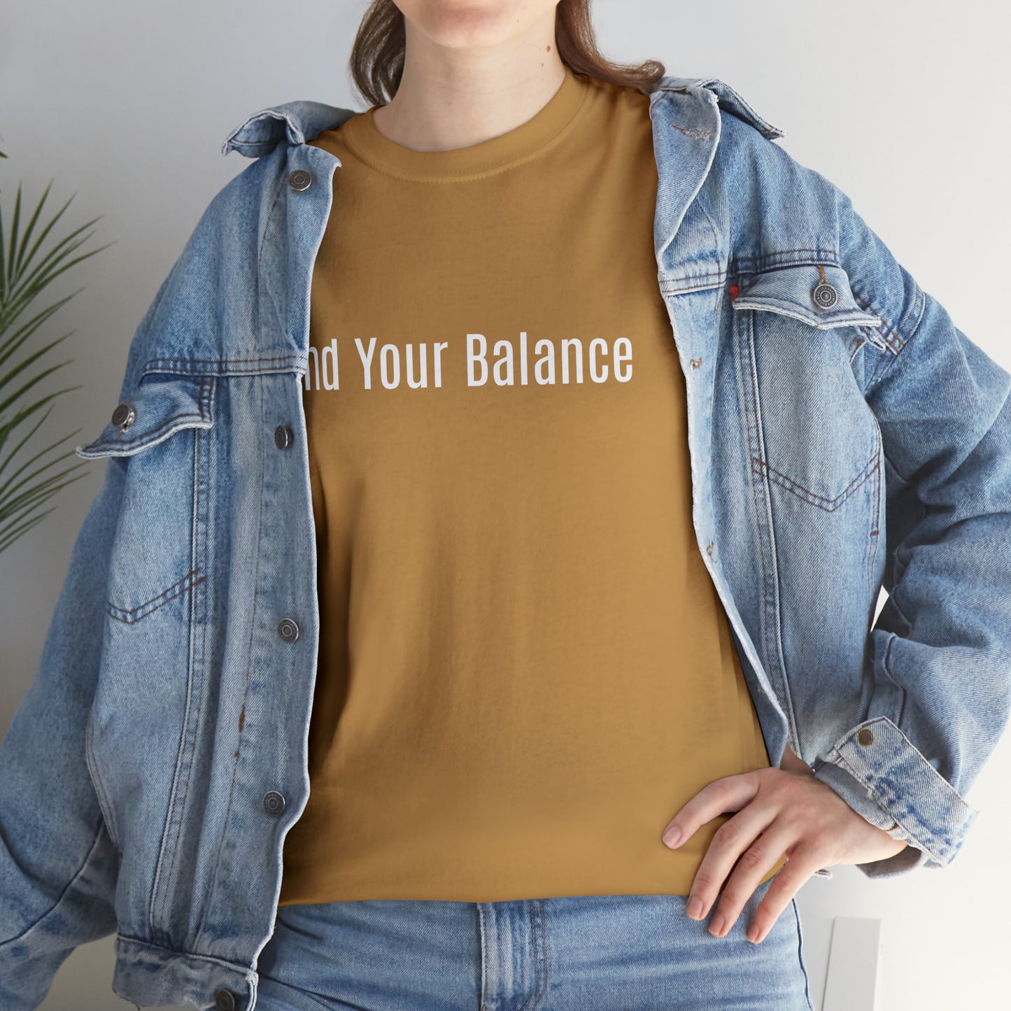 Find Your Balance, Cotton T-Shirt