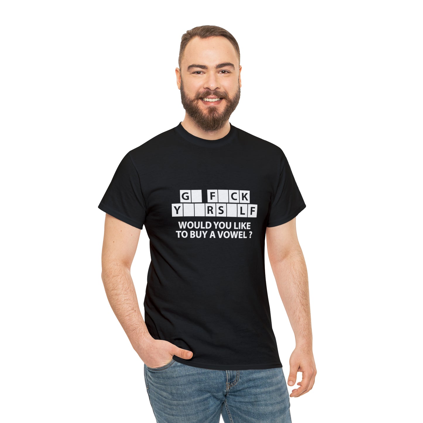 Would You Like To Buy a Vowel? Sarcastic Funny T-Shirt