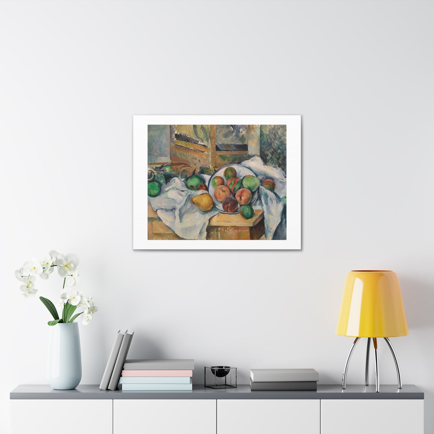 A Table Corner 'Un Coin de Table' (1895) by Paul Cézanne, Canvas Art Print from the Original