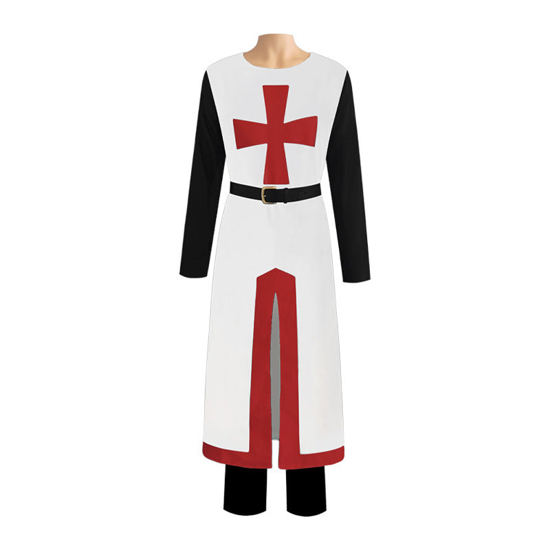 Large-Size Party Stage Wear, Knight Crusader Costume