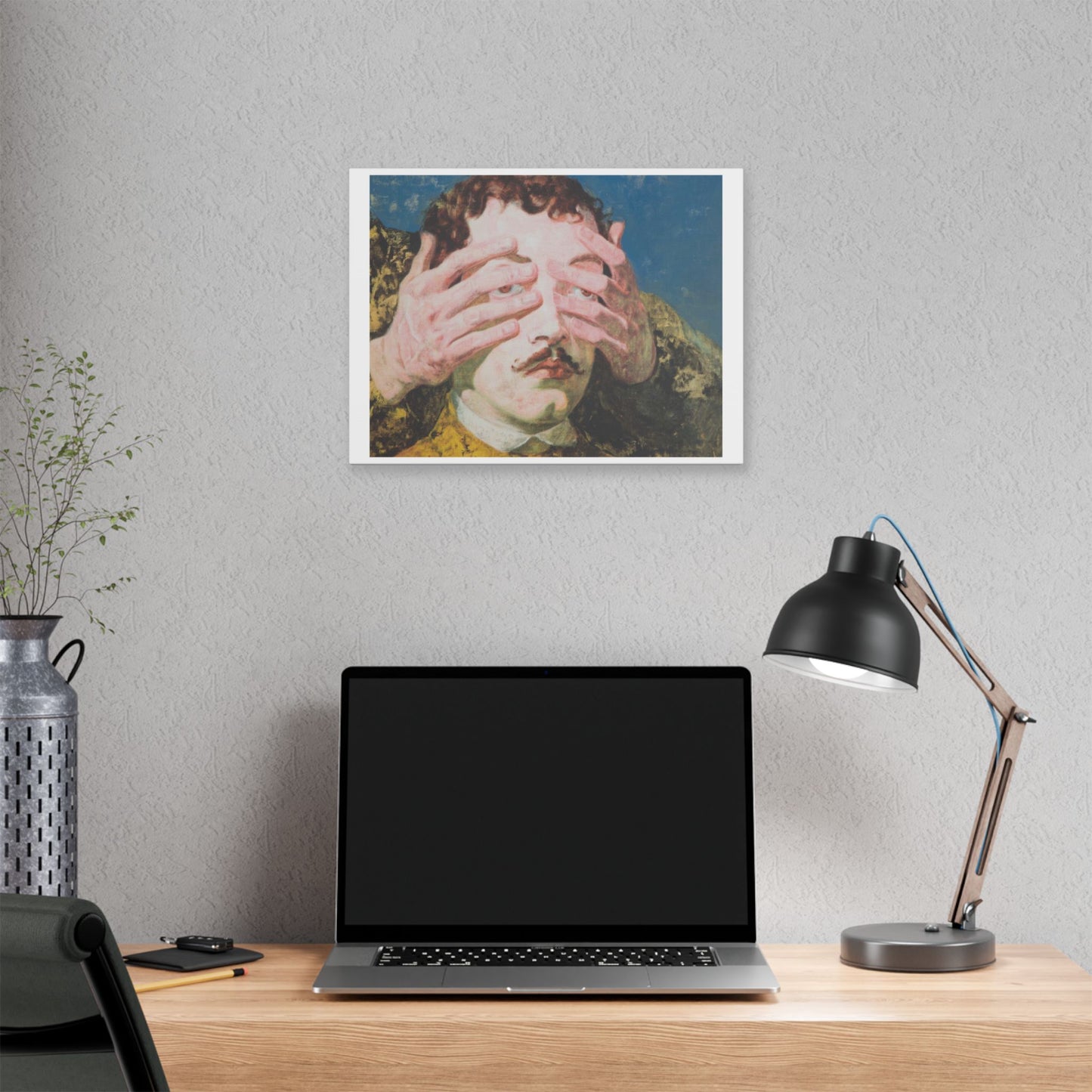 How the West Was Won V 'Designed by AI' Canvas Art Print