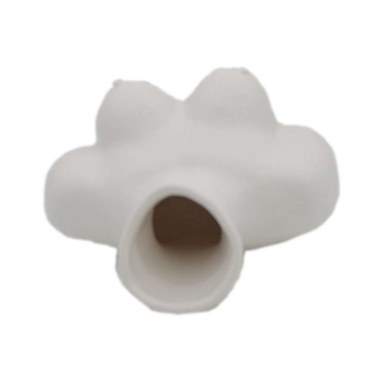 Minimalist Human Head and Shoulders Vase, Sculpture Decorative Figure