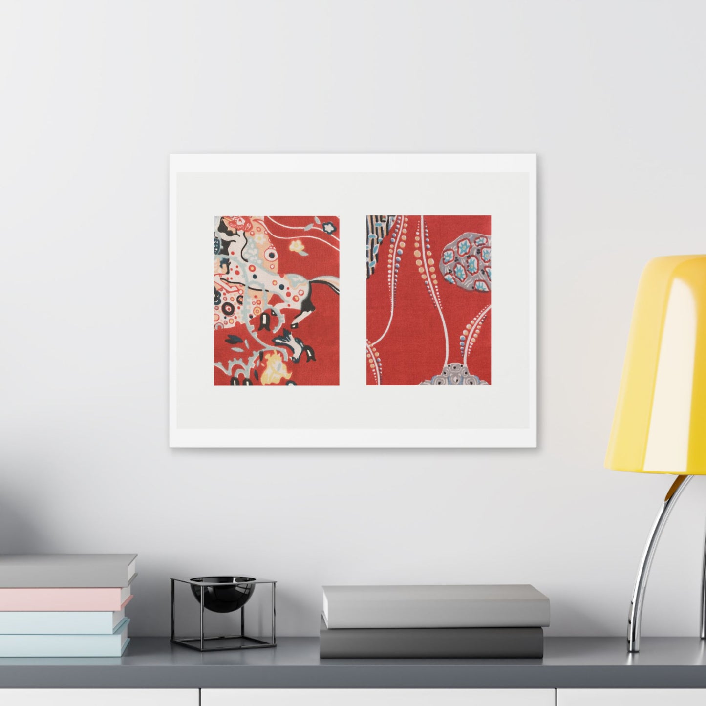 Textile Sample (circa 1920) by Gustav Klimt, from the Original, Canvas Art Print