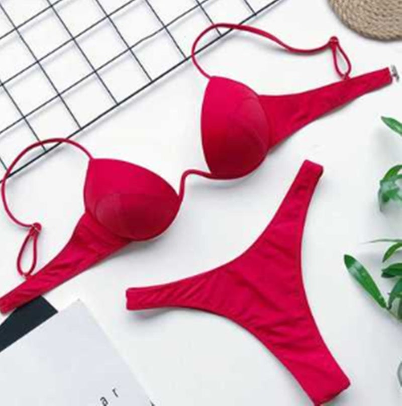 Classic Timeless Push Up Bikini, Candy Colours