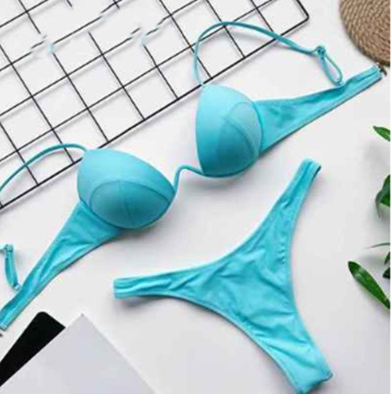 Classic Timeless Push Up Bikini, Candy Colours