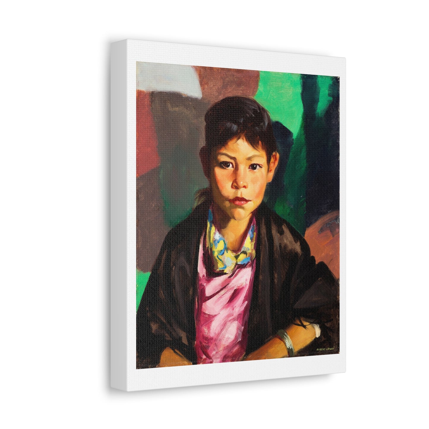 Pepita (1917) by Robert Henrie, from the Original, Art Print on Canvas