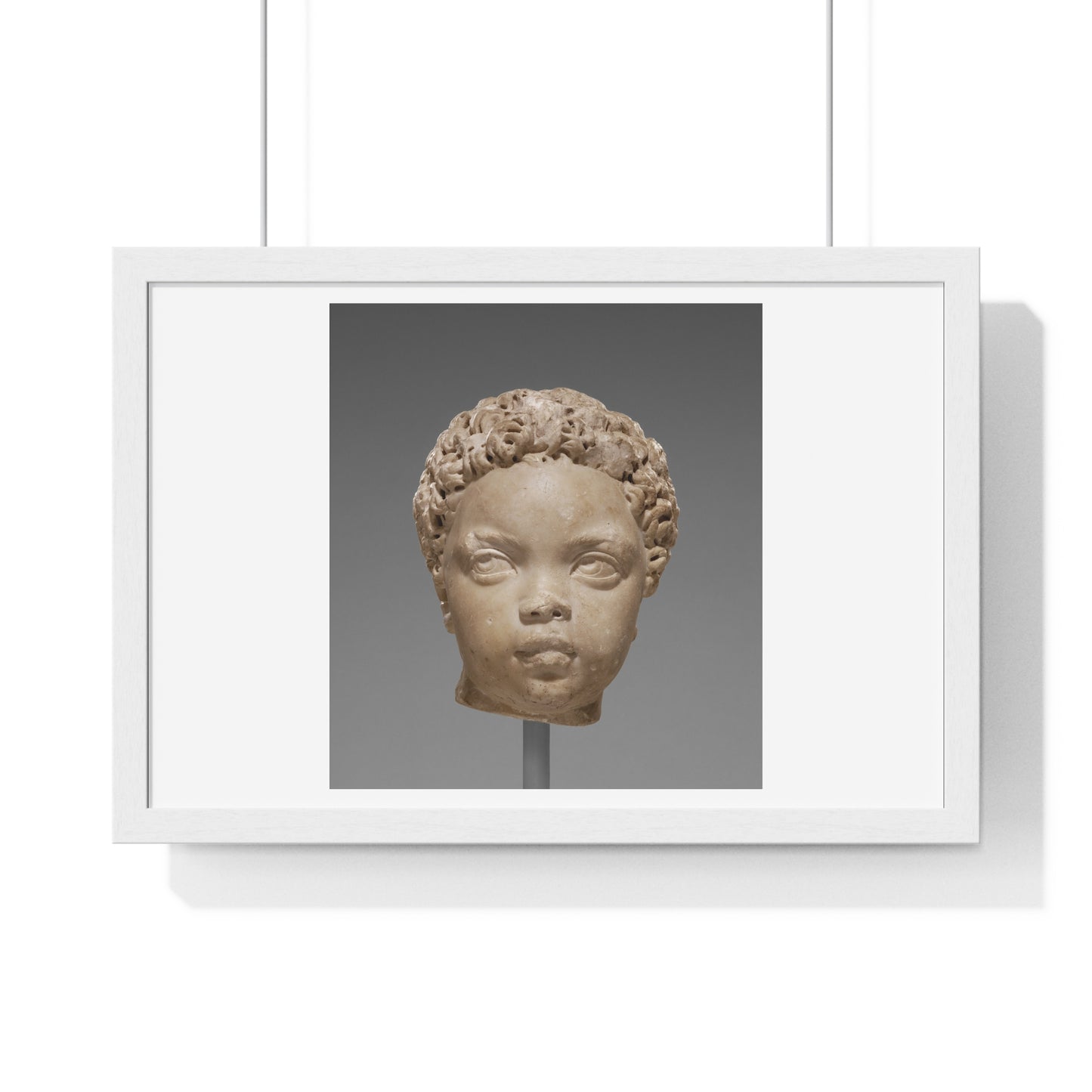 Ancient Roman Portrait of a Child (AD 150-200) Unknown Artist, Framed Print