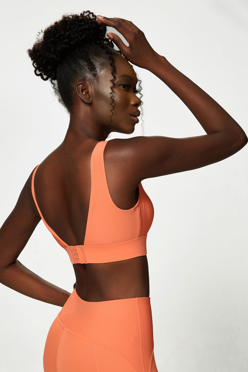 Women's Yoga Two-Piece Clothing Suit, Nude Fitness Activity Wear