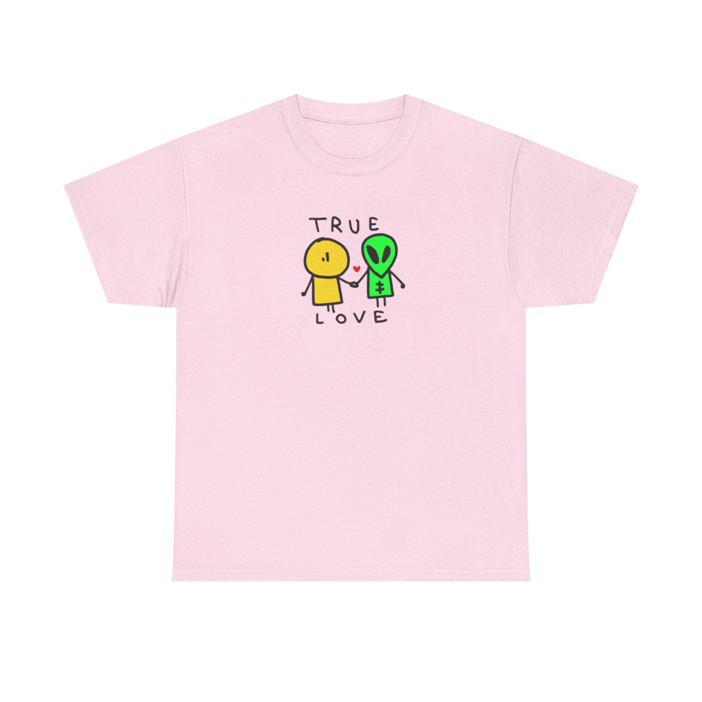 True Love, Funny Alien-Human T-Shirt