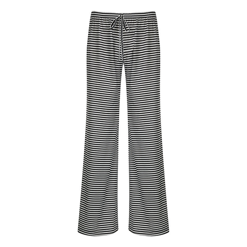 Women's Striped Print Casual and Yoga Pants