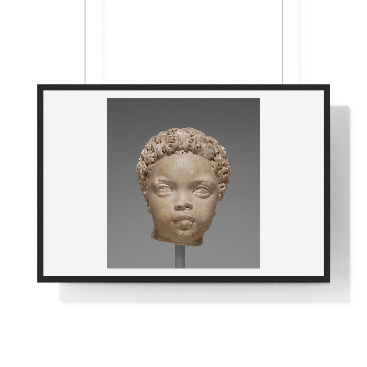 Ancient Roman Portrait of a Child (AD 150-200) Unknown Artist, Framed Print