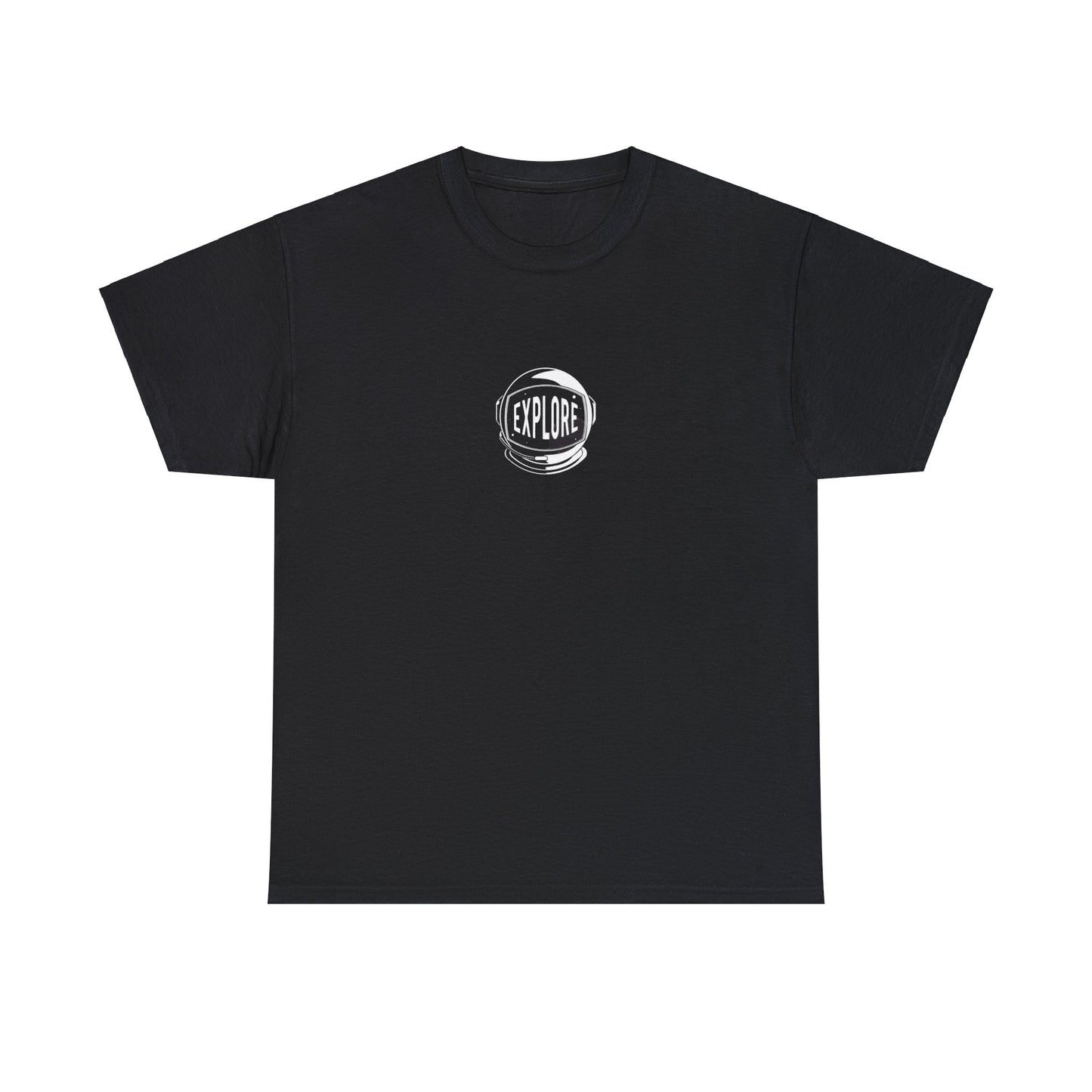'Explore' Astronaut Cartoon Art T-Shirt Inspirational Unisex