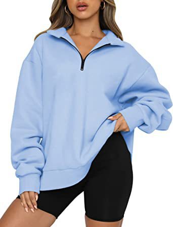 Vireous Turndown Collar Women's Sweatshirt, Multi Colours