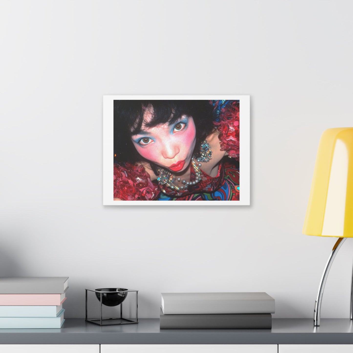 Psychedelic Japan II Abstract Art 'Designed by 'AI Canvas Art Print