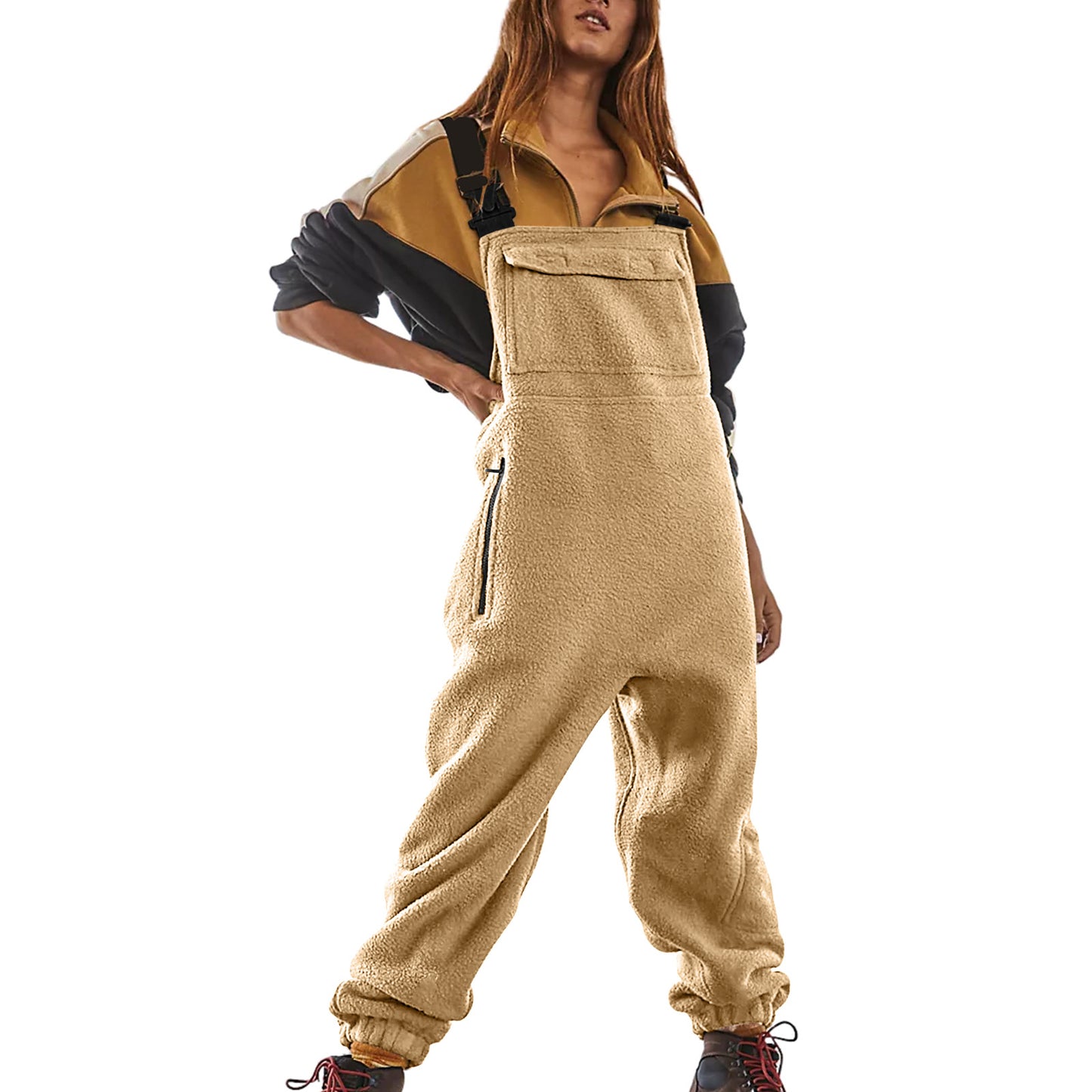 Women's Workwear Jumpsuit Polar Fleece, Multi Colours