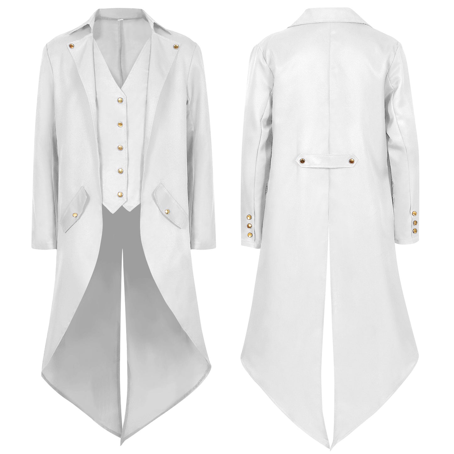 Regency Costume Jacket, Long Tail Men's Stage Wear, Party Jacket