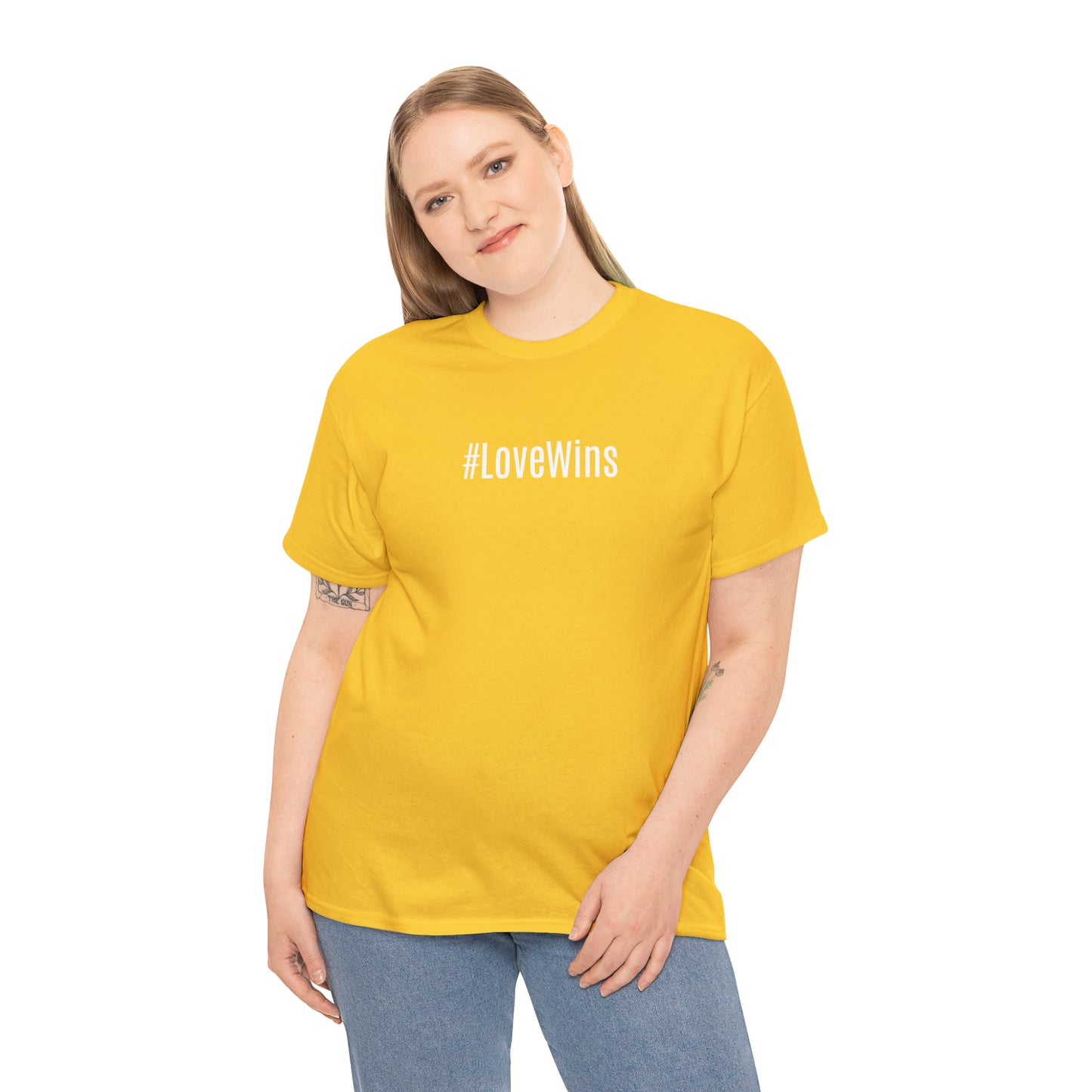 Love Wins #LoveWins Cotton T-Shirt