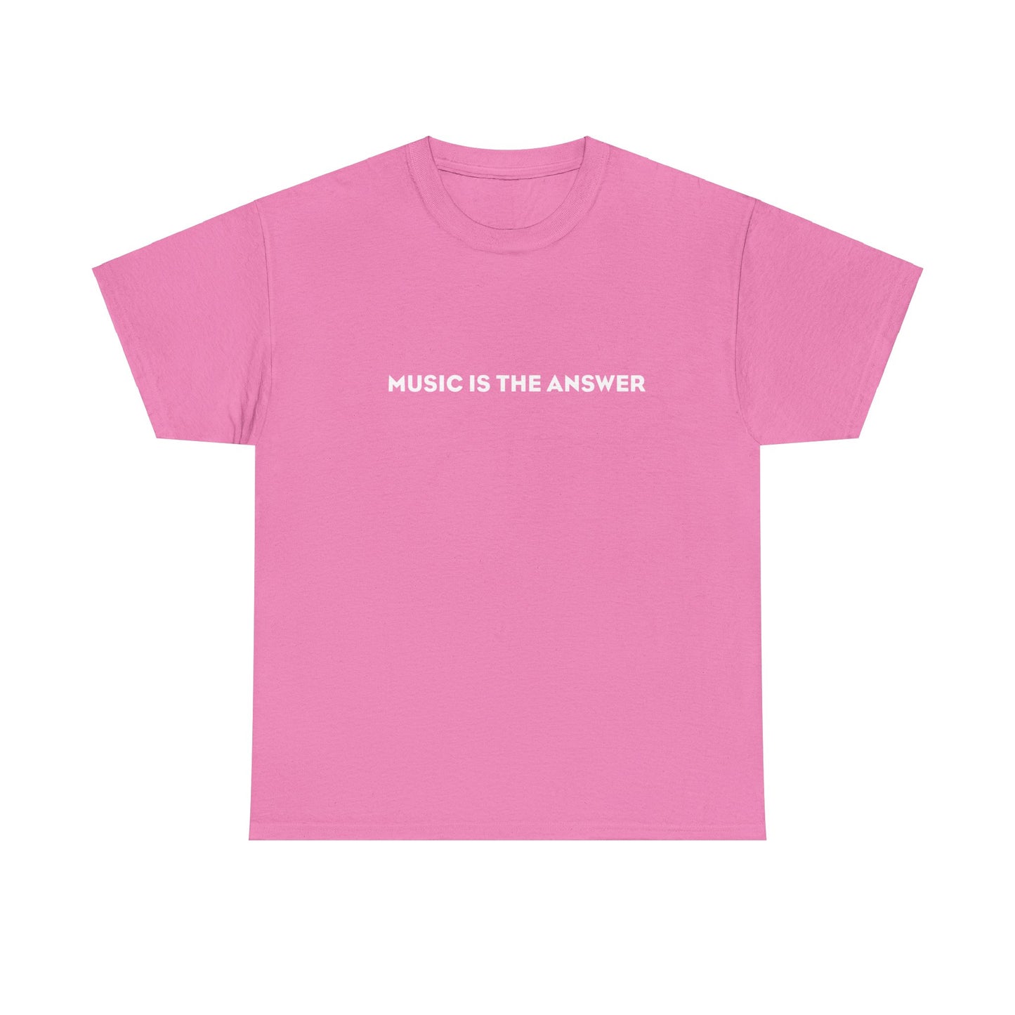 Music Is The Answer, Heavy Cotton T-Shirt
